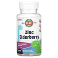 KAL, Dinosaurs®, Zinc Elderberry, Mixed Berry, 90 Micro Tablets