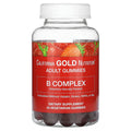 California Gold Nutrition, B Complex Gummies with Vitamins B6 and B12, Folate, and  Biotin, Strawberry, 45 Vegetarian Gummies