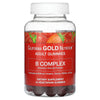 California Gold Nutrition, B Complex Gummies with Vitamins B6 and B12, Folate, and  Biotin, Strawberry, 45 Vegetarian Gummies