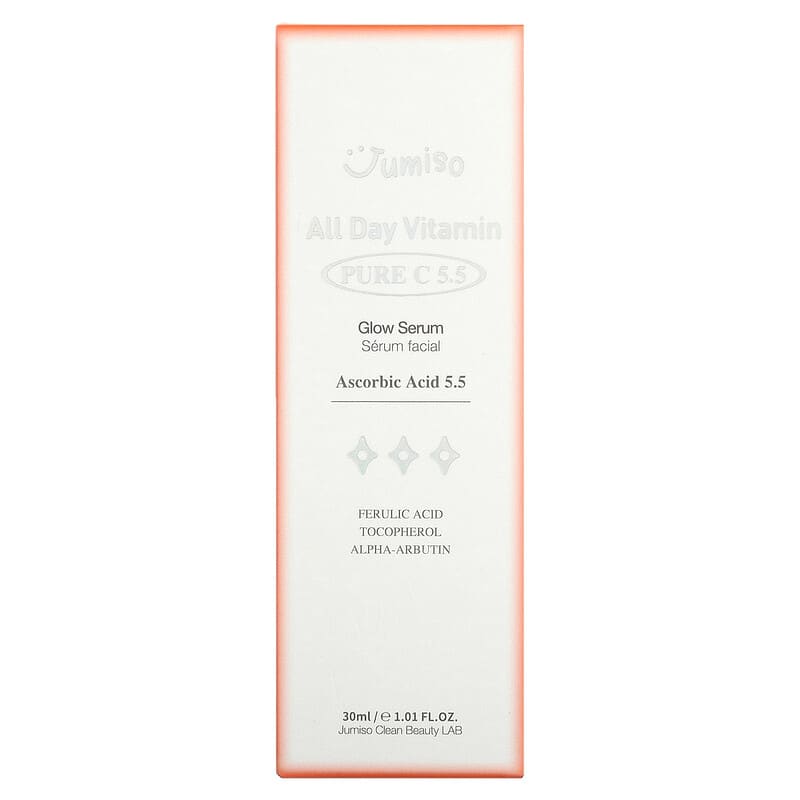 Jumiso, All Day Vitamin, Pure C 5.5 Glow Serum, 1.01 fl oz (30 ml)