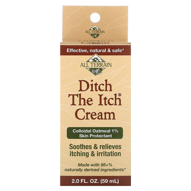 All Terrain, Ditch The Itch® Cream, Calming Cream, 2 fl oz (59 ml)