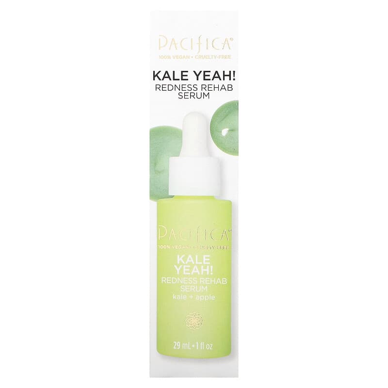 Pacifica, Kale Yeah!, Redness Rehab Serum, 1 fl oz (29 ml)