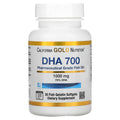 California Gold Nutrition, DHA 700 Fish Oil, Ultra-Concentrated, 1,000 mg, 30 Fish Gelatin Softgels