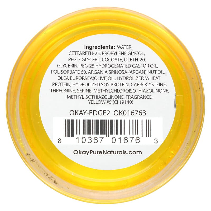 Okay Pure Naturals, On The Go Polished Edges With Moroccan Argan Oil, 2 oz (59 ml)
