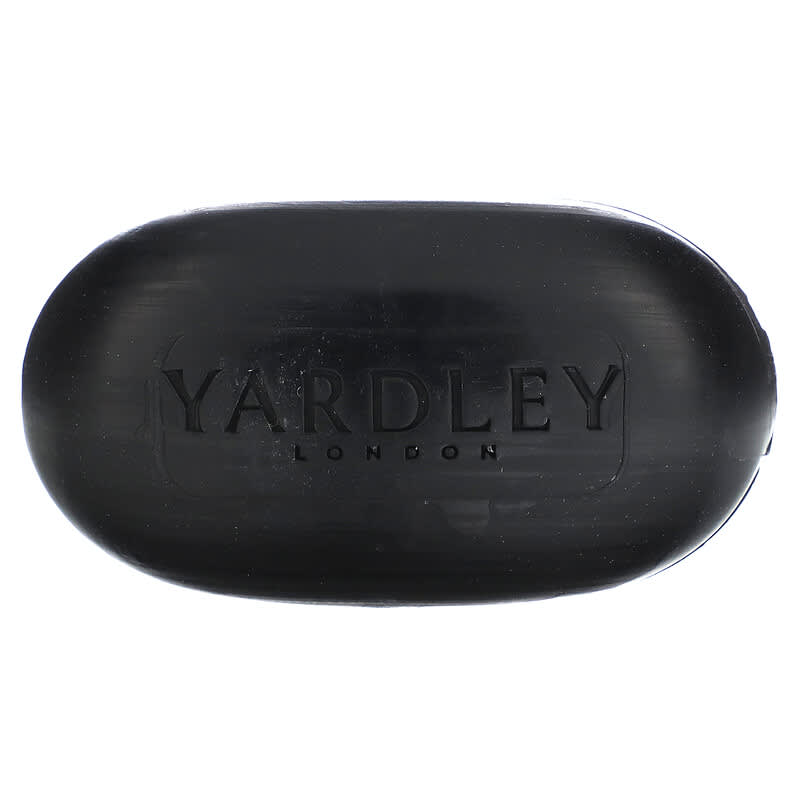 Yardley London, Moisturizing Bath Bar Soap, Activated Charcoal, 4 oz (113 g)