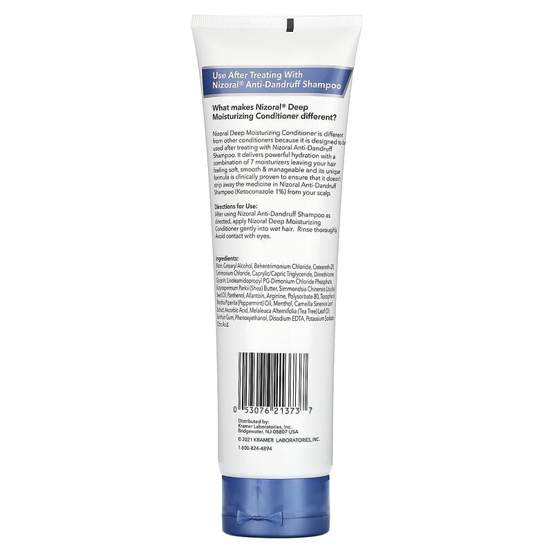 Nizoral, Deep Moisturizing Conditioner, With Mint &amp; Tea Tree Oil, 9.4 fl oz (278 ml)