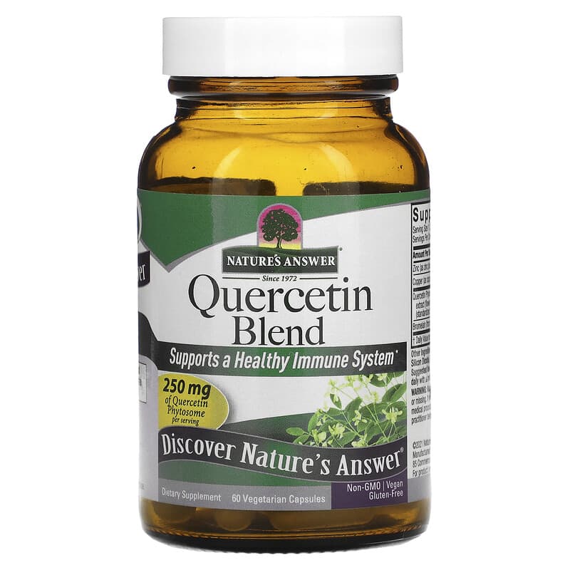 Nature's Answer, Quercetin Blend, 60 Vegetarian Capsules