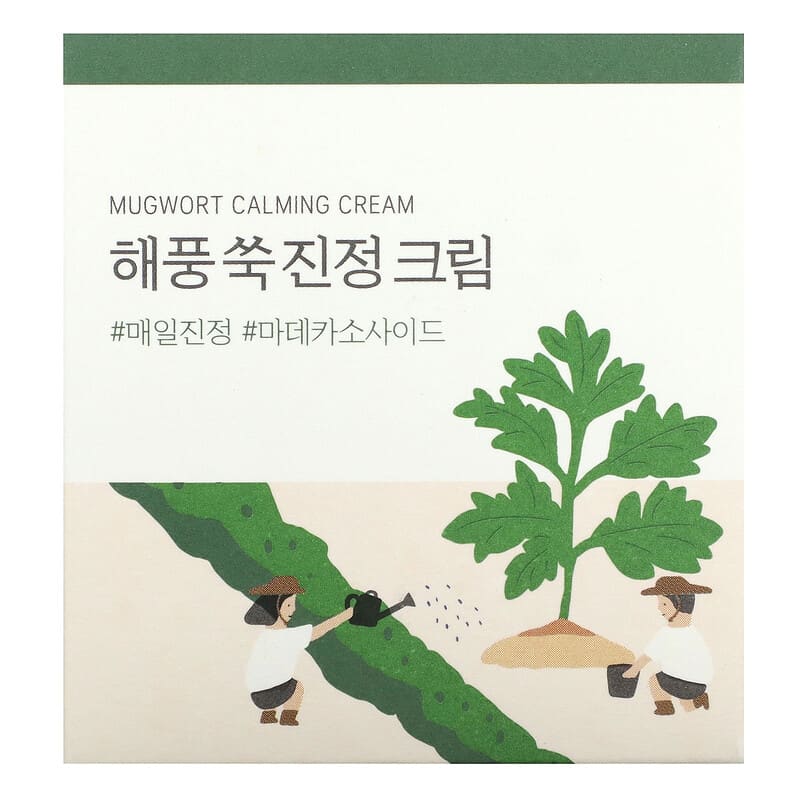 Round Lab, Mugwort Calming Cream, 2.71 fl oz (80 ml)