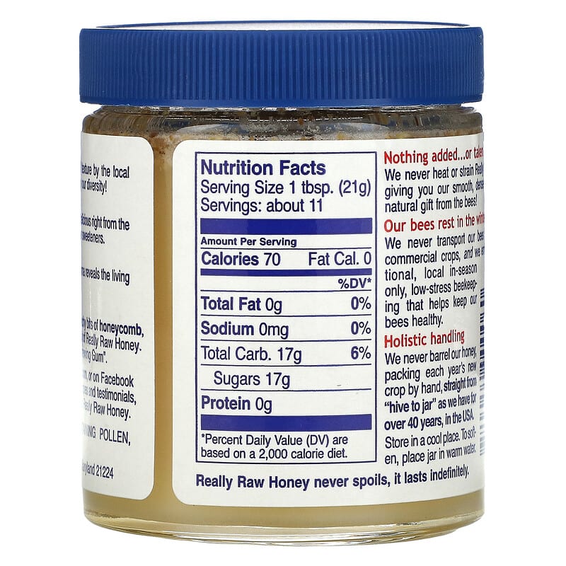 Really Raw Honey, 8 oz (226 g)