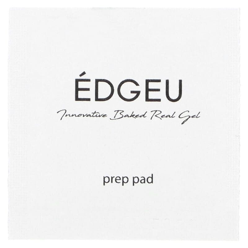 Edgeu, Perfect Gel Nail Wraps, ENA 916 Cross Black Magnet, 19 Piece Set