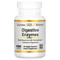 California Gold Nutrition, Digestive Enzymes with Proprietary Enzyme Blend, ProHydrolase® and Amylase Blend, 90 Veggie Capsules