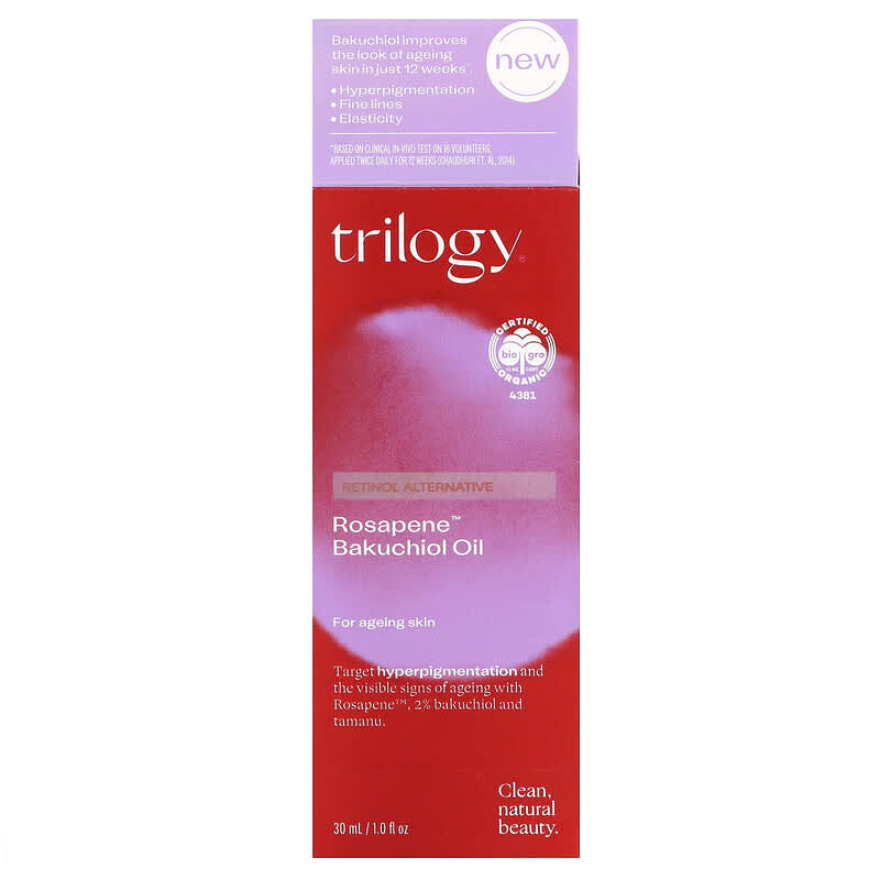 Trilogy, Rosapene Bakuchiol Oil, 1 fl oz (30 ml)