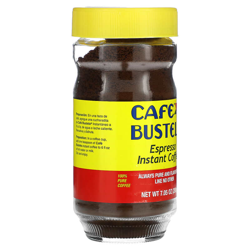 Caf? Bustelo, Espresso Instant Coffee®, 7.05 oz (200 g)