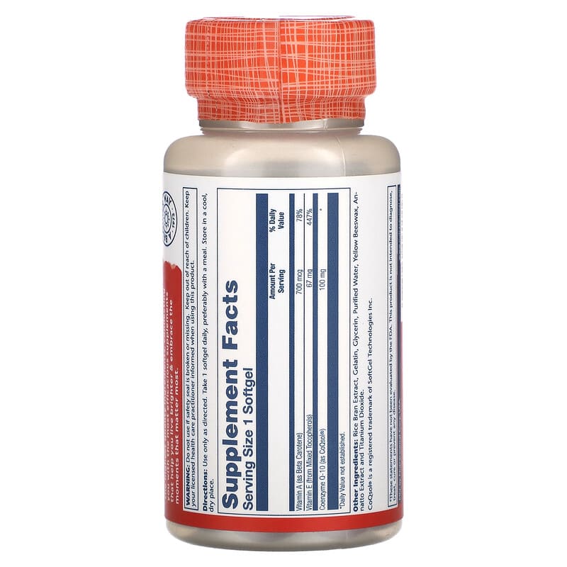 Solaray, Bio COQ-10, 30 Softgels