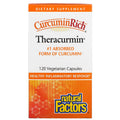 Natural Factors, CurcuminRich, Theracurmin, 30 mg, 120 Vegetarian Capsules