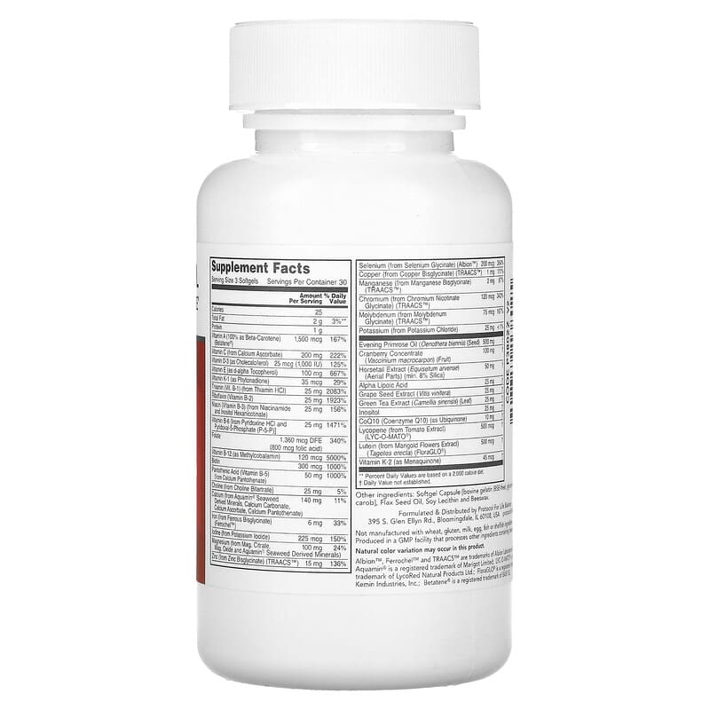 Protocol for Life Balance, Ortho Multi, Softgels for Women, 90 Softgels