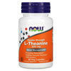 NOW Foods, L-Theanine, 60 Veg Capsules