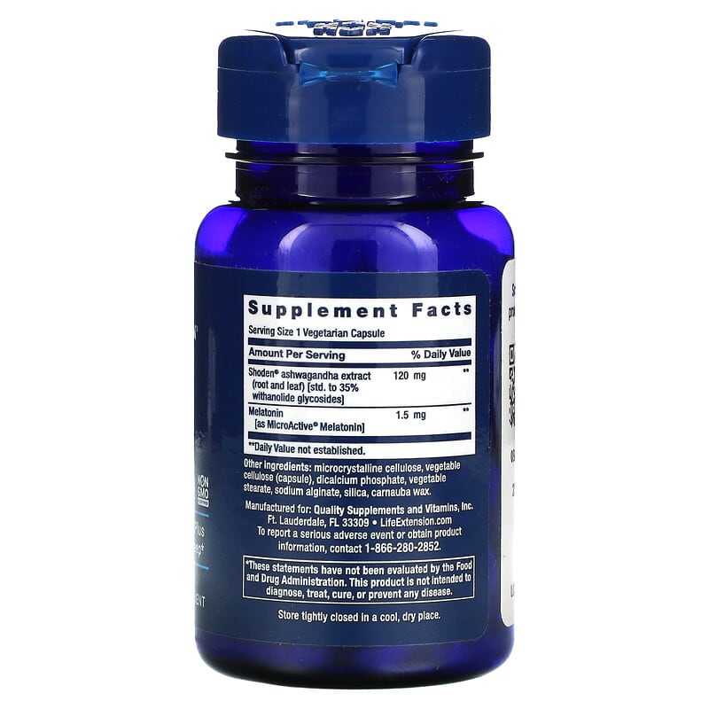 Life Extension, Rest &amp; Renew, 30 Vegetarian Capsules
