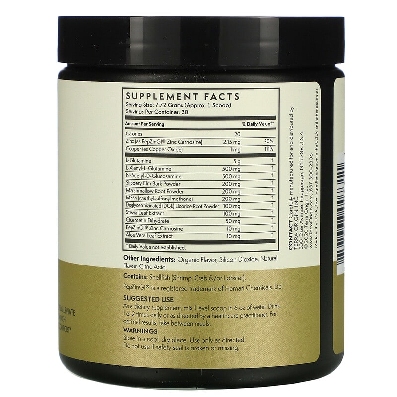 Terra Origin, Healthy Gut, Honey Lemon, 8.19 oz (232.2 g)