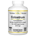 California Gold Nutrition, Colostrum with 20% IgG Immunoglobulins, 240 Veggie Capsules