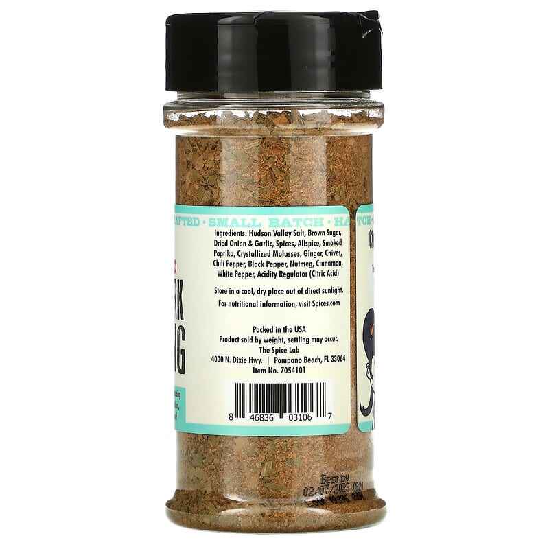 The Spice Lab, Island Jerk Seasoning, 4.4 oz (124 g)