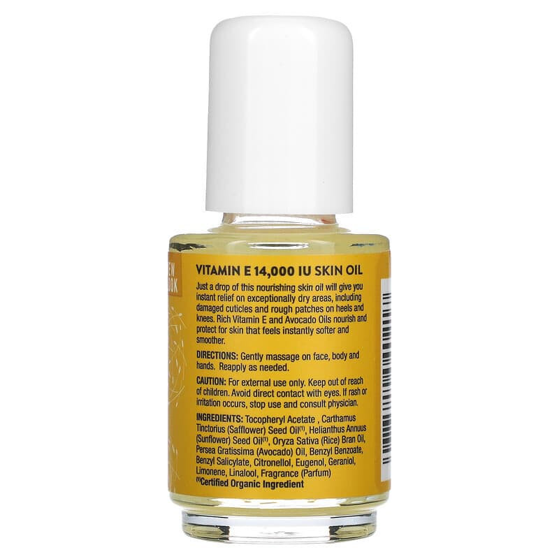 Jason Natural, Vitamin E Skin Oil, 14,000 IU, 1 fl oz (30 ml)