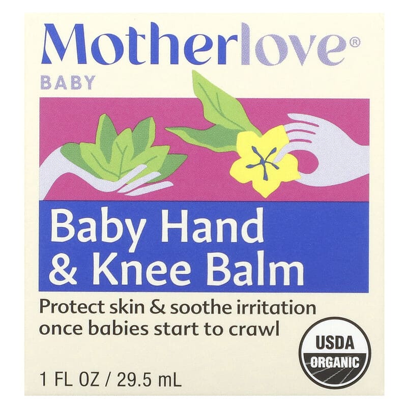 Motherlove, Baby, Hand &amp; Knee Balm, 1 fl oz (29.5 ml)