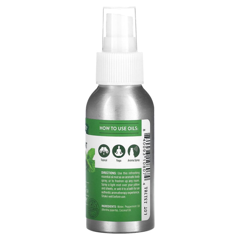 Nature's Truth, Essential Oil Topical Mist, Refreshing Peppermint, 2.4 fl oz (71 ml)