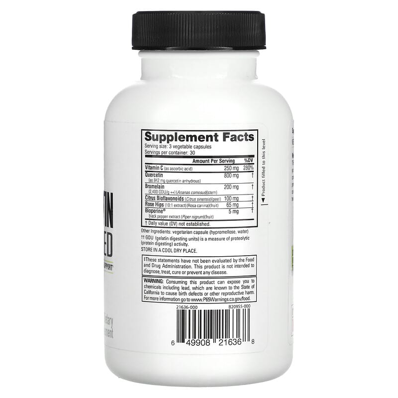 NutraBio, Quercetin Advanced, 90 Capsules