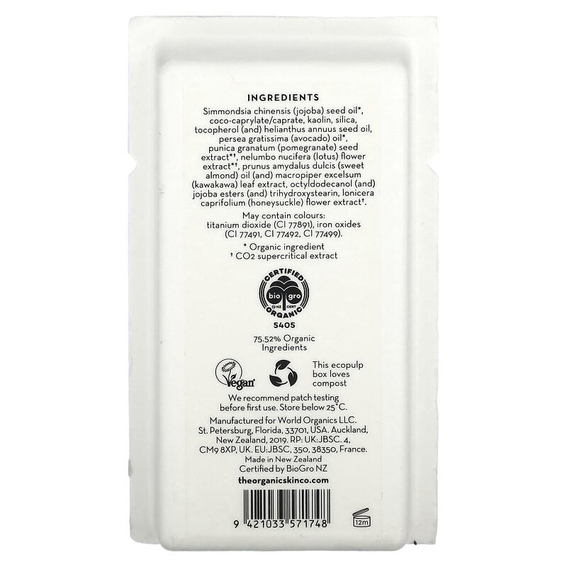 The Organic Skin Co., The Only Glow, Tinted Face Oil, For All Skin Types, Medium, 1 fl oz (30 ml)