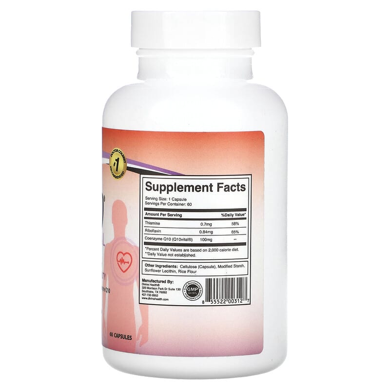 Divine Health, Dr Colbert M.D. Q10 Vital®, 60 Capsules