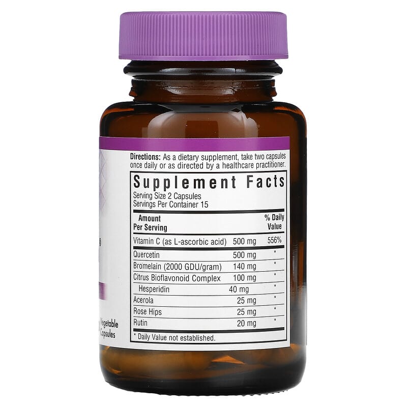 Bluebonnet Nutrition, Super Quercetin®, 30 Vegetable Capsules