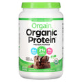 Orgain, Organic Protein Powder, Plant Based, Creamy Chocolate Fudge, 2.03 lb (920 g)