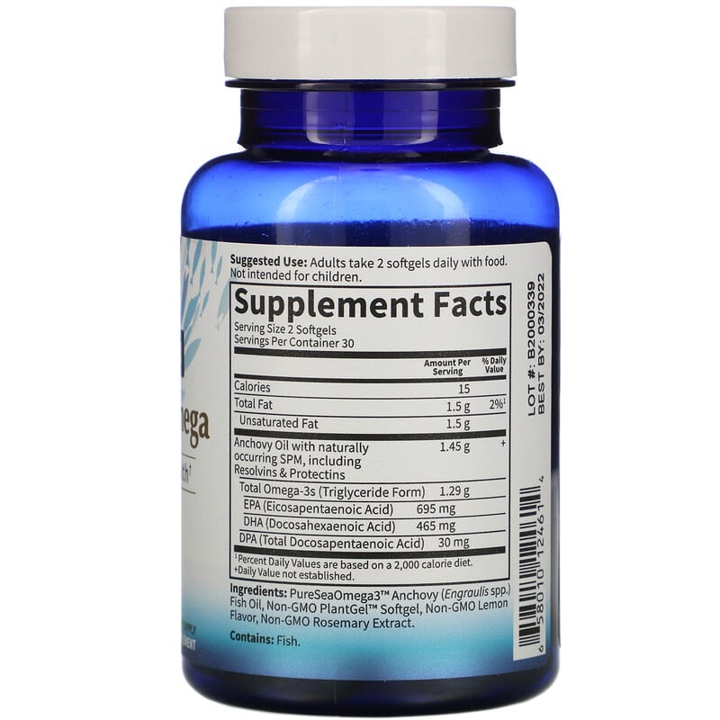 Garden of Life, Dr. Formulated, Advanced Omega, Citrus, 60 Softgels (645 mg per Softgel)