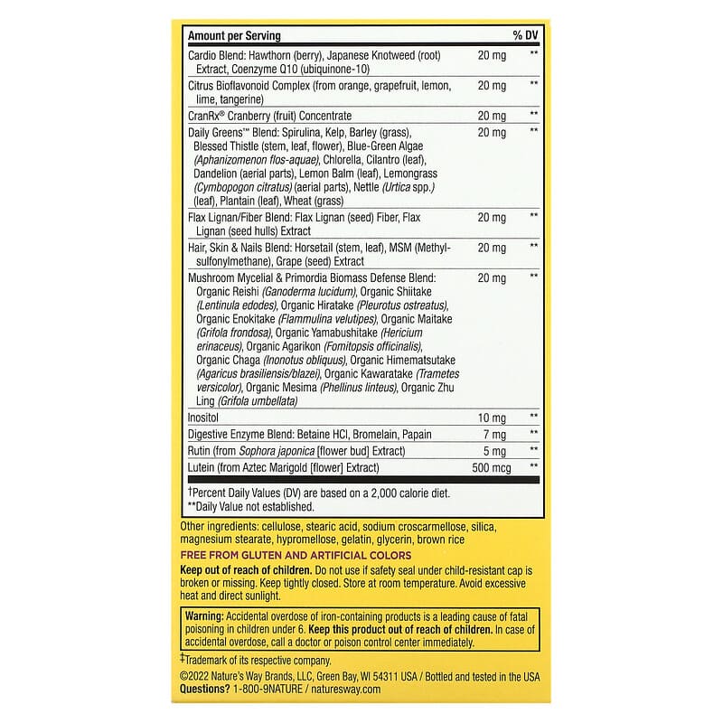 Nature's Way, Alive!, Women's Ultra Multivitamin, 60 Tablets