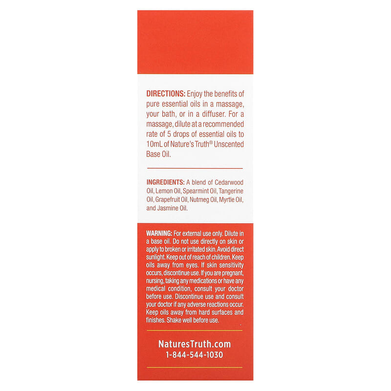 Nature's Truth, Pure Essential Oil, Energizing Happiness, 0.51 fl oz (15 ml)