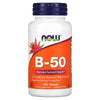 NOW Foods, B-50, 100 Tablets