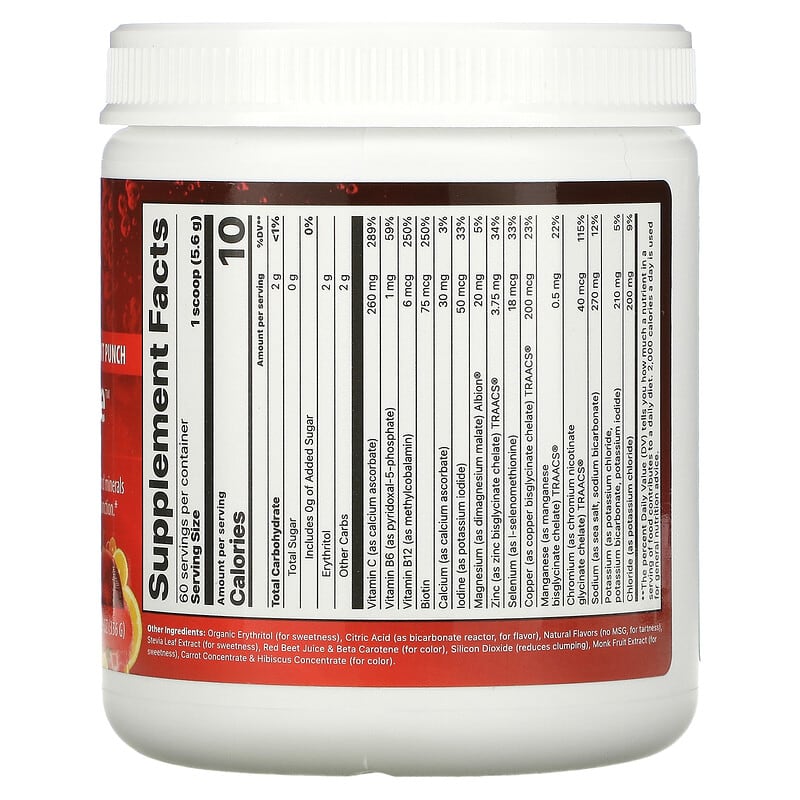 Jigsaw Health, Electrolyte Supreme, Fruit Punch, 7.87 oz (222 g)