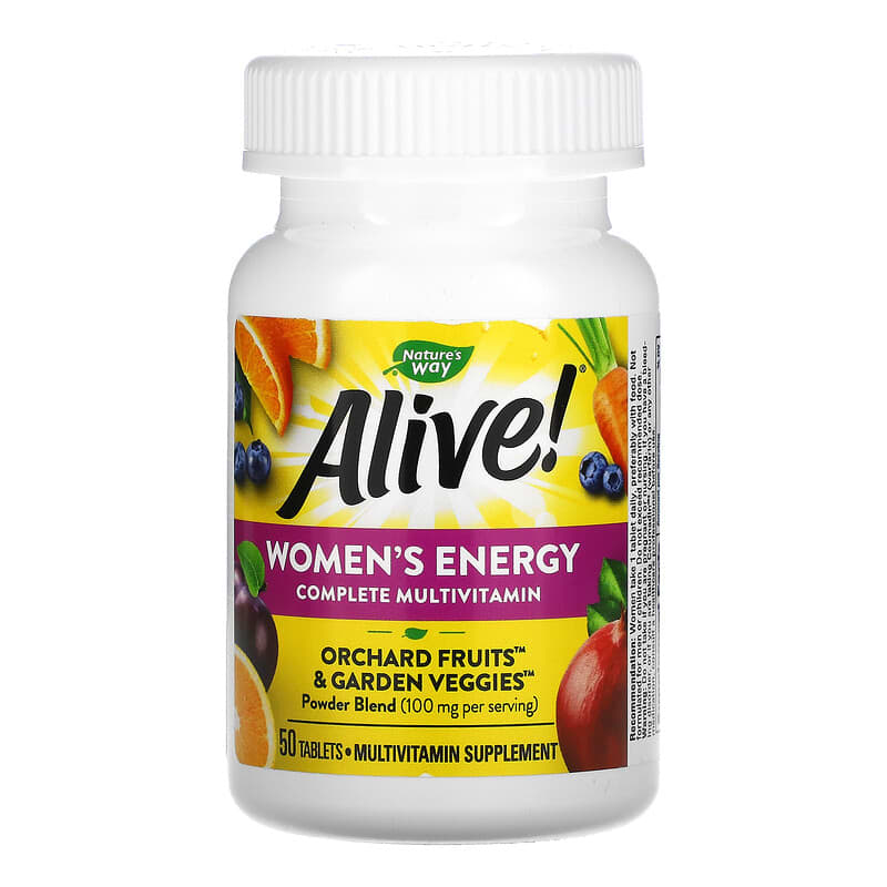 Nature's Way, Alive!® Women's Complete Multivitamin, 50 Tablets
