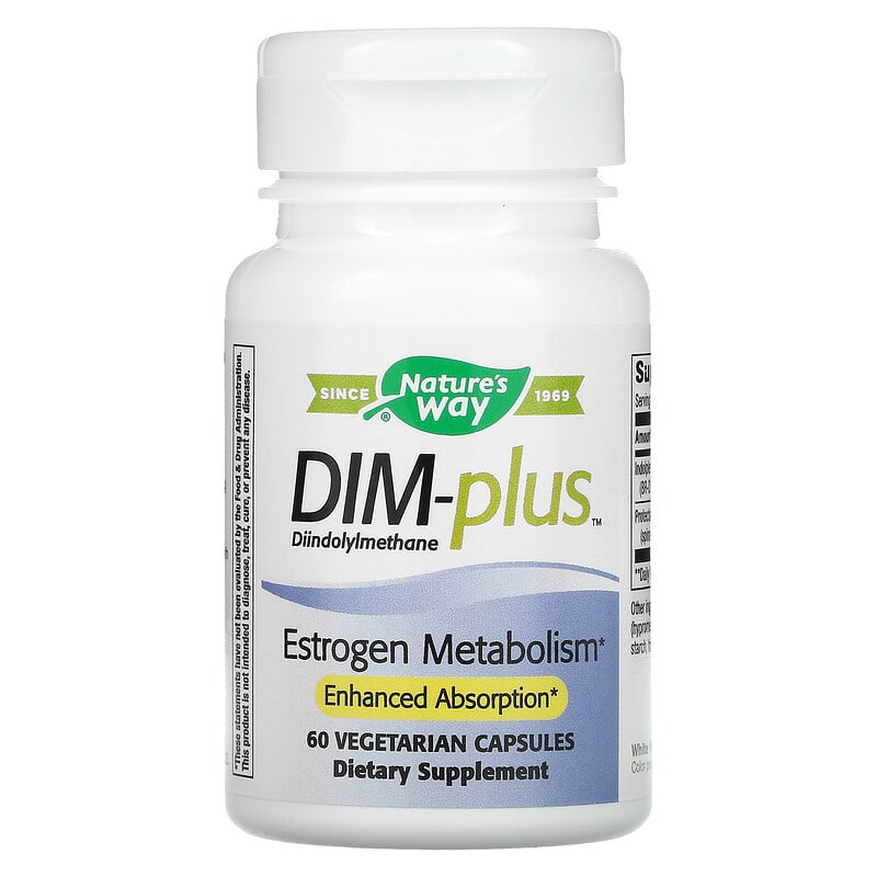 Nature's Way, DIM-Plus, 60 Vegan Capsules