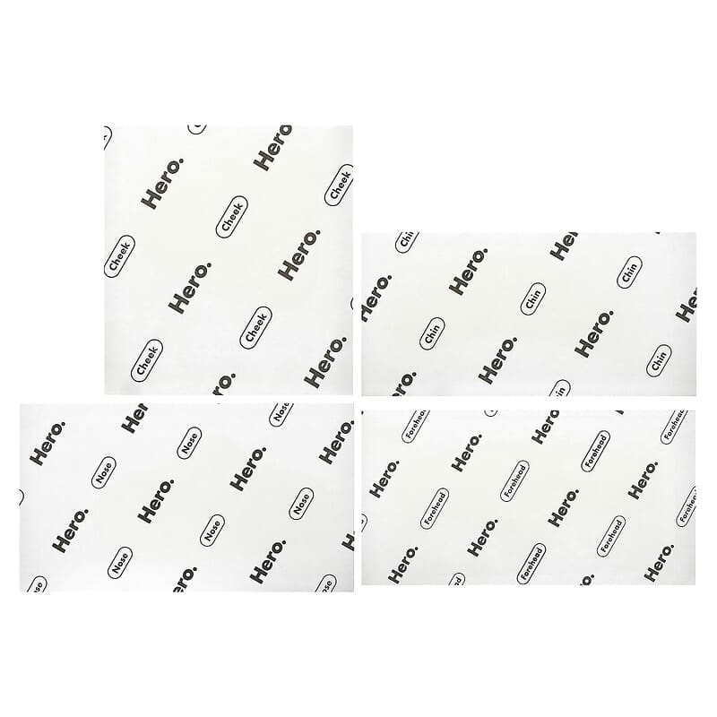 Hero Cosmetics, Mighty Patch® Face, Oily, Combination Skin, 5 Hydrocolloid Patches