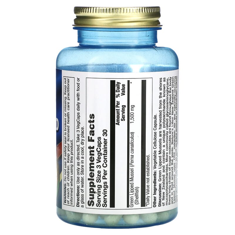 Nature's Life, Green Lipped Mussel, 90 Capsules (500 mg per Capsule)