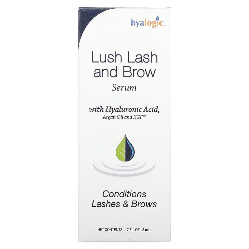 Hyalogic, Lush Lash and Brow Serum, 0.17 fl oz (5 ml)