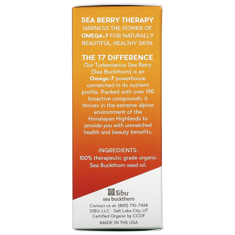 Sibu Beauty, Sea Berry Seed Oil, 1 fl oz (30 ml)