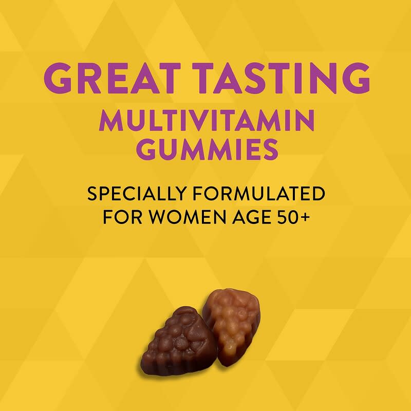 Nature's Way, Alive!® Women's 50+ Multivitamin Gummy, Mixed Berry, 60 Gummies
