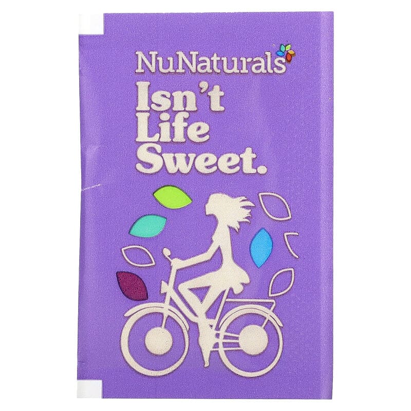 NuNaturals, White Stevia Powder, 100 Packets, 3.5 oz (100 g)