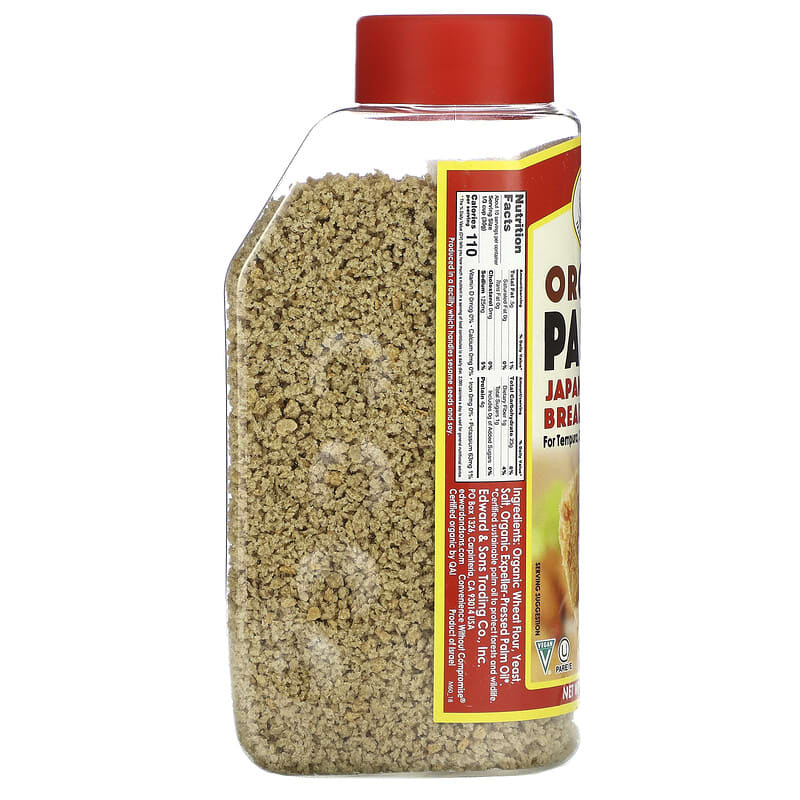 Edward &amp; Sons, Organic Panko, Japanese Style Breadcrumbs, 10.5 oz (298 g)