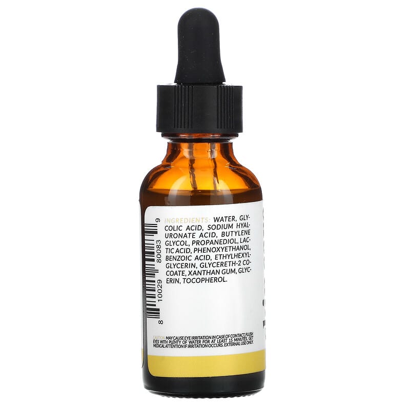 artnaturals, Lactic Acid + AHA Serum, 1 fl oz (30 ml)