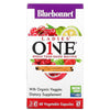 Bluebonnet Nutrition, Ladies' ONE®, Whole Food-Based Multiple, 60 Vegetables Capsules