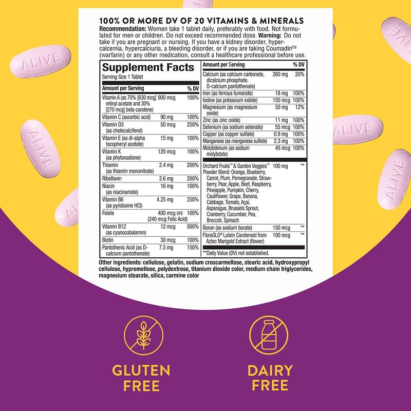 Nature's Way, Alive!® Women's Complete Multivitamin, 130 Tablets